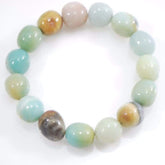 FBT - Amazonite Irregular Shape Gemstone Bracelets - FashionByTeresa